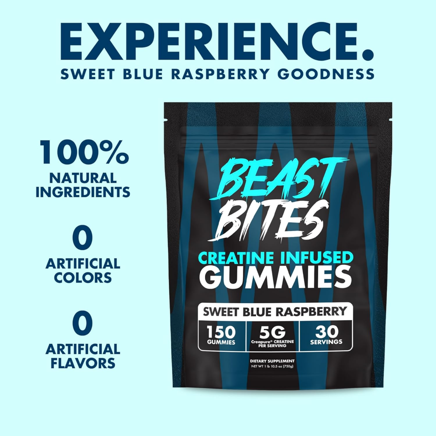 Suplemento Creatina Gomitas Beast Bites