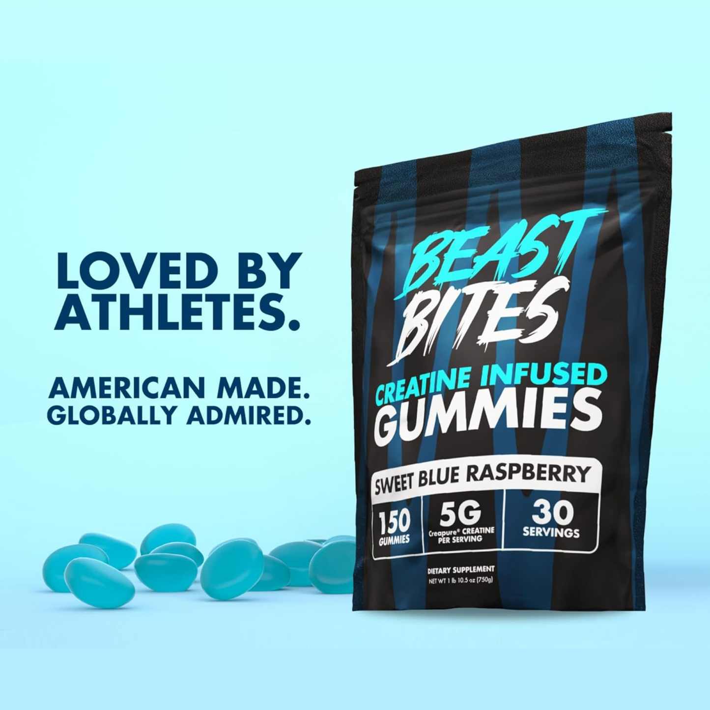 Suplemento Creatina Gomitas Beast Bites