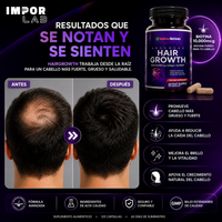 Hair Growth Complex | Suplemento para Cabello| 120 Cápsulas