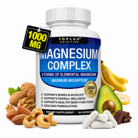 Magnesio Complex Toplux | 90 Cápsulas | Suplemento Alimenticio con Magnesio
